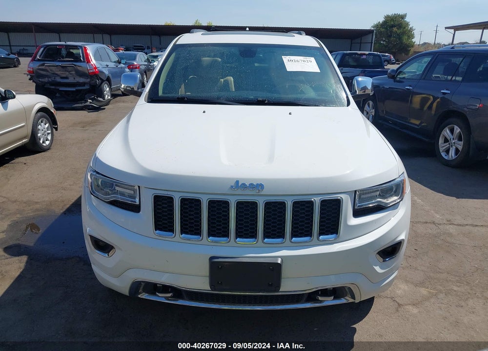 2015 JEEP GRAND CHEROKEE OVERLAND VIN: 1C4RJFCGXFC839810
