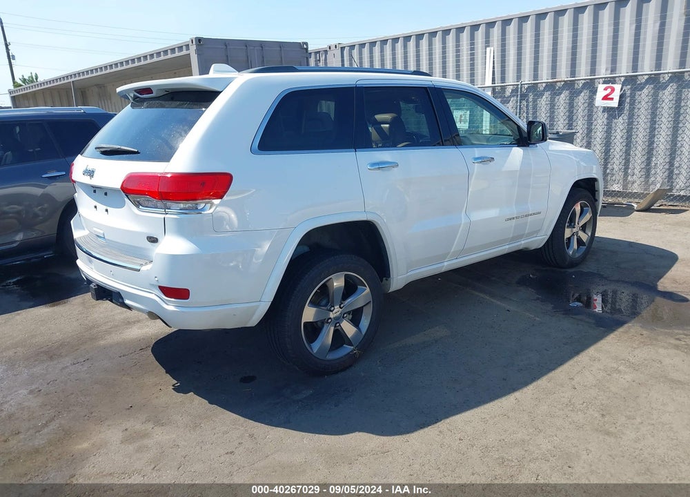 2015 JEEP GRAND CHEROKEE OVERLAND VIN: 1C4RJFCGXFC839810