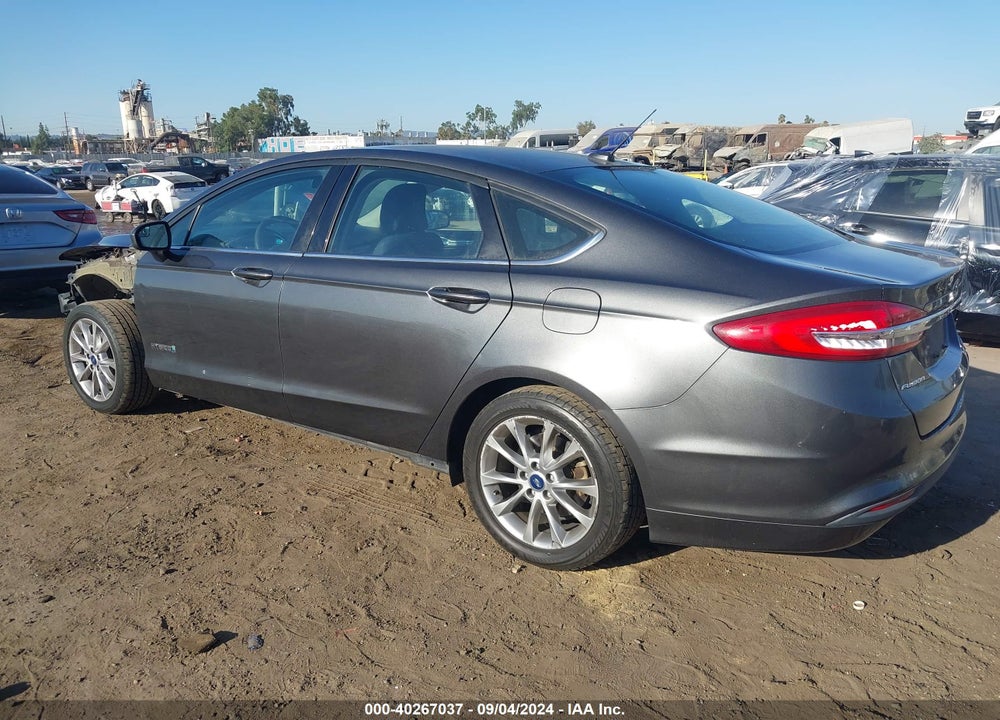 2017 FORD FUSION HYBRID SE VIN: 3FA6P0LU7HR295586
