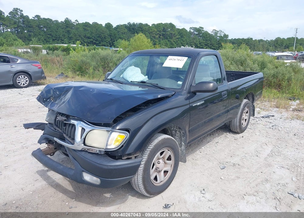 2001 TOYOTA TACOMA BASE (M5) VIN: 5TENL42N01Z830718