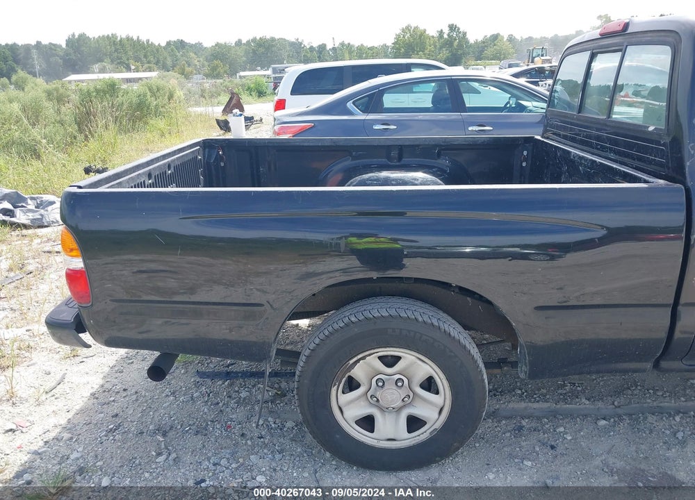 2001 TOYOTA TACOMA BASE (M5) VIN: 5TENL42N01Z830718