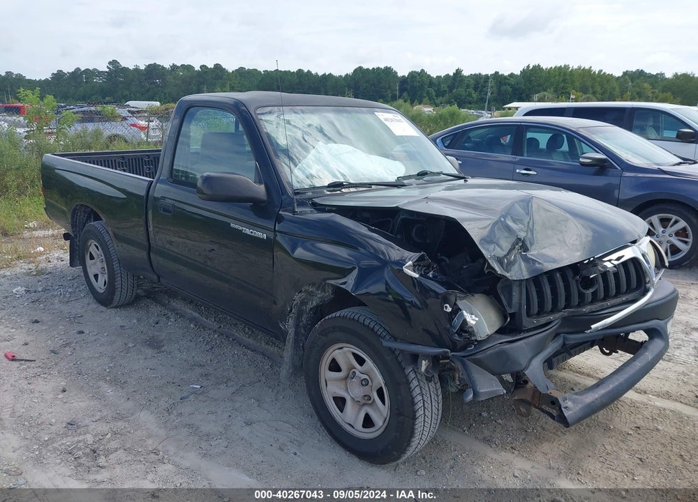 2001 TOYOTA TACOMA BASE (M5) VIN: 5TENL42N01Z830718