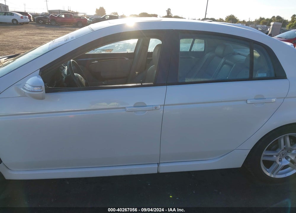 2007 ACURA TL 3.2 VIN: 19UUA66207A012780