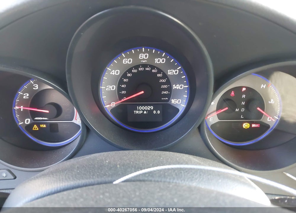2007 ACURA TL 3.2 VIN: 19UUA66207A012780