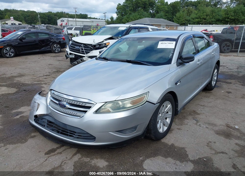 2010 FORD TAURUS SE VIN: 1FAHP2DW2AG115187