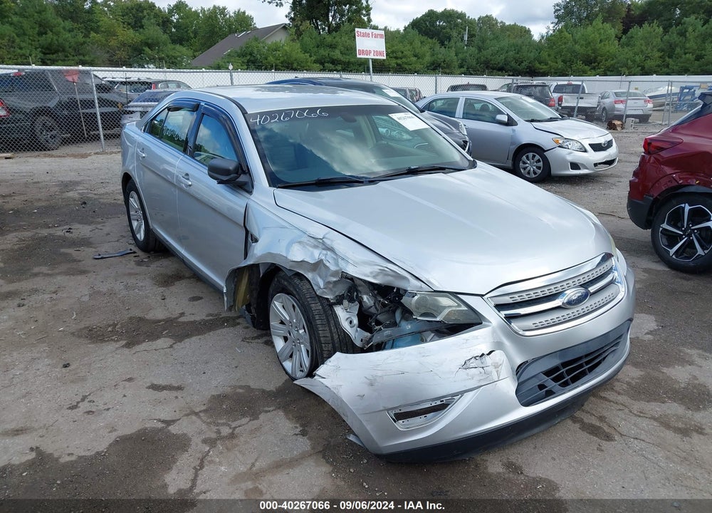 2010 FORD TAURUS SE VIN: 1FAHP2DW2AG115187