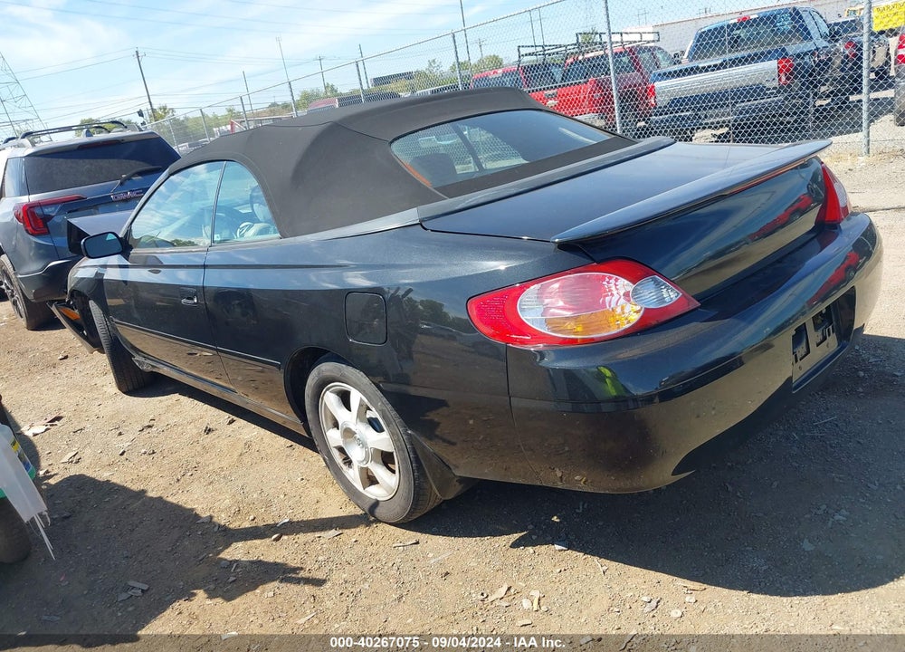 2003 TOYOTA CAMRY SOLARA VIN: 2T1FF28PX3C885677