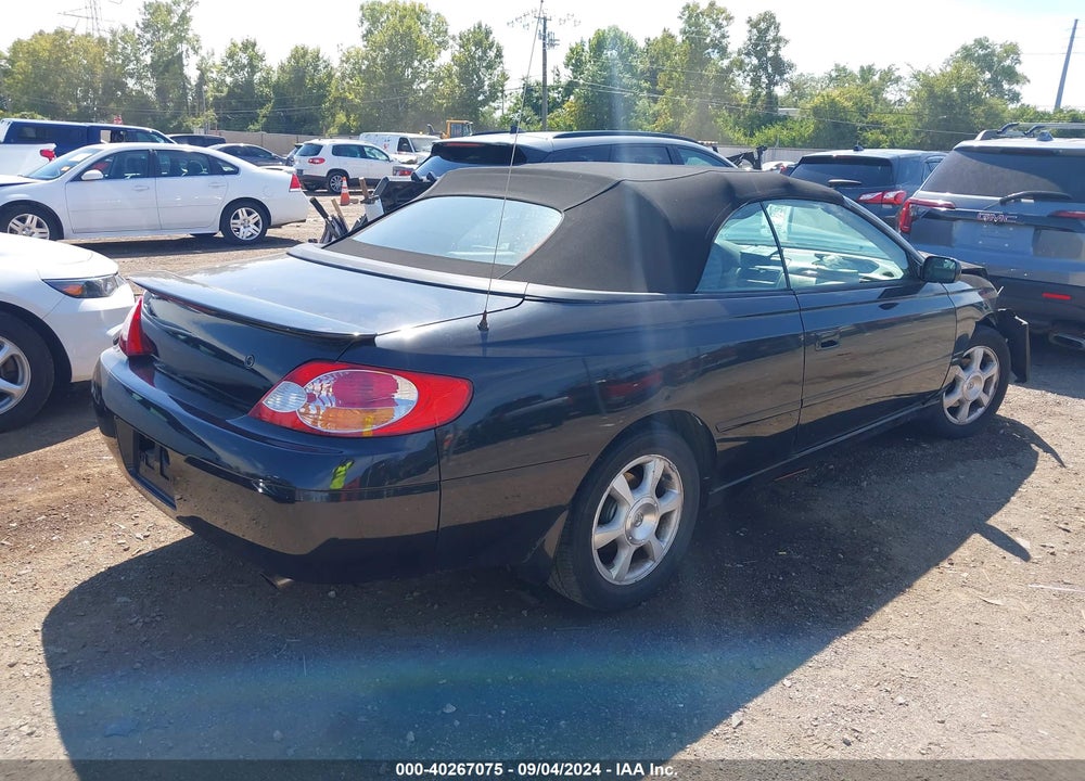 2003 TOYOTA CAMRY SOLARA VIN: 2T1FF28PX3C885677