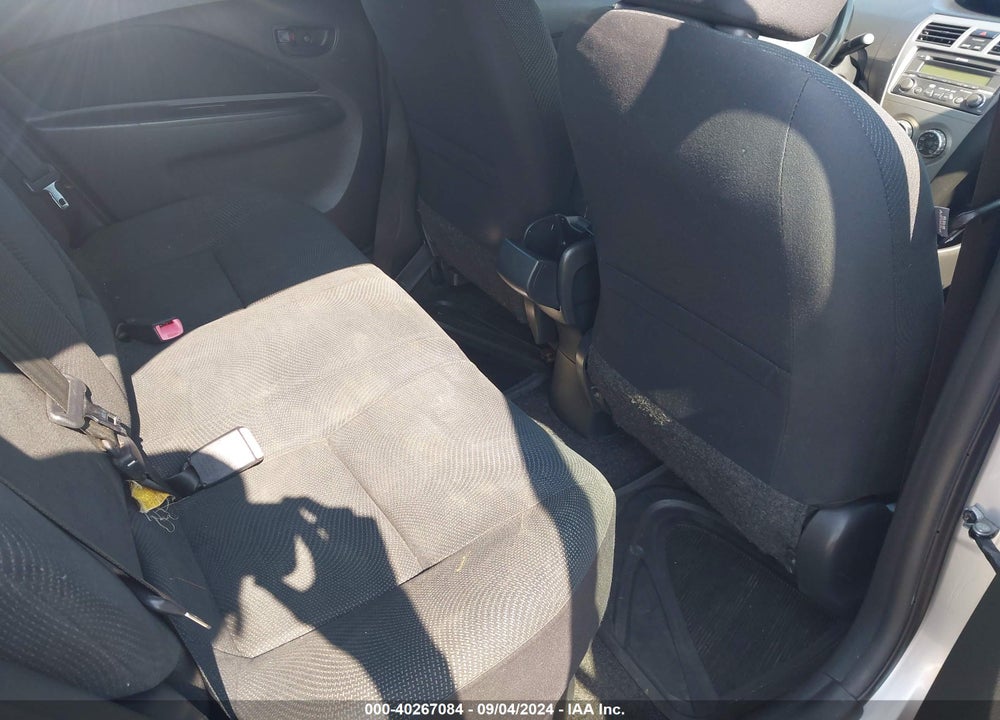 2012 TOYOTA YARIS VIN: JTDBT4K30CL020346