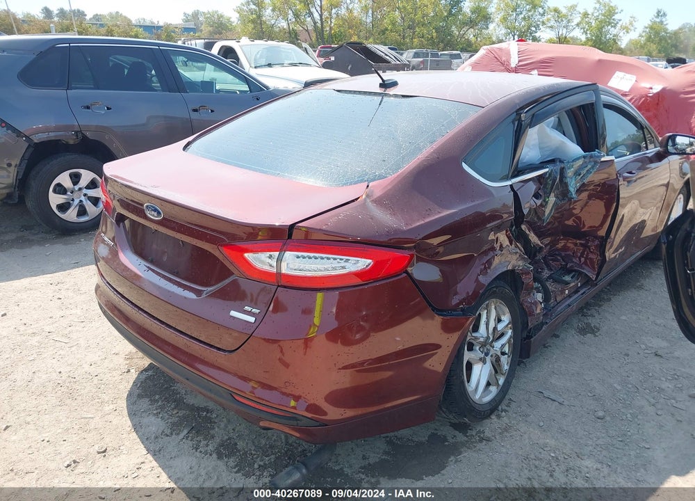 2016 FORD FUSION SE VIN: 3FA6P0HD5GR352892