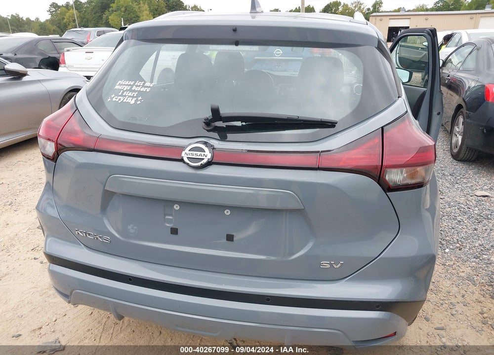 2021 NISSAN KICKS SV XTRONIC CVT VIN: 3N1CP5CV1ML477934