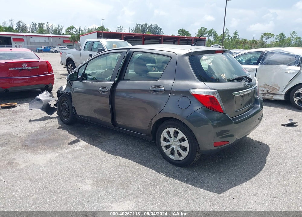 2013 TOYOTA YARIS LE VIN: JTDKTUD33DD555924