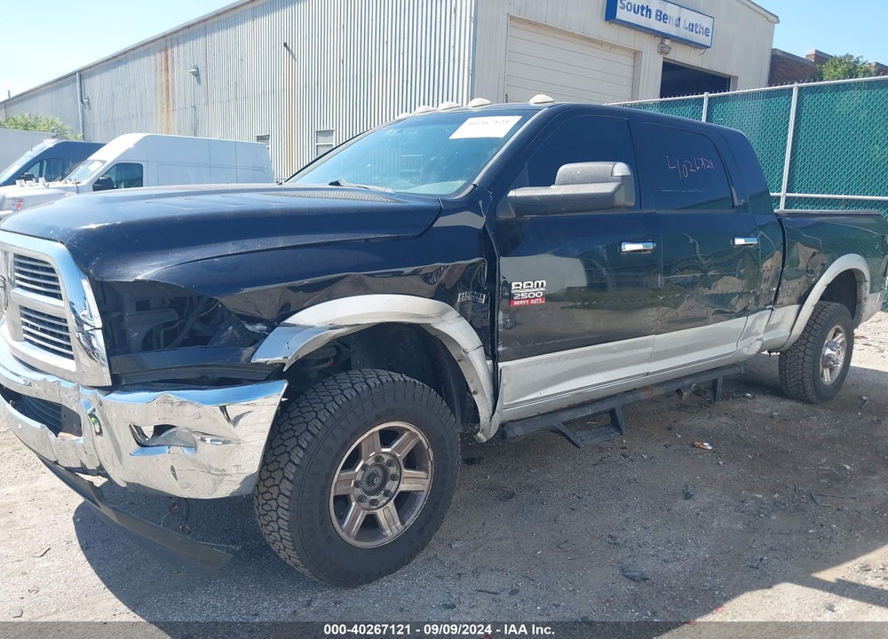 2012 RAM 2500 LAIE VIN: 3C6TD5NT1CG256527