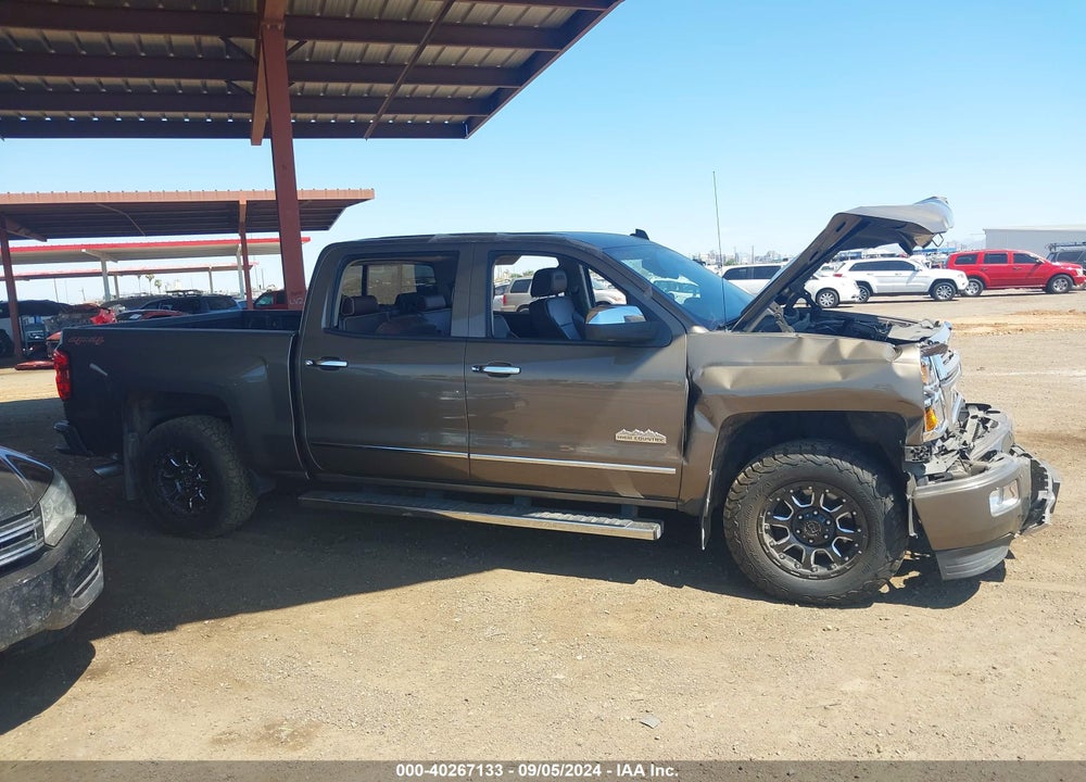 2014 CHEVROLET SILVERADO 1500 HIGH COUNTRY VIN: 3GCUKTEC5EG317890
