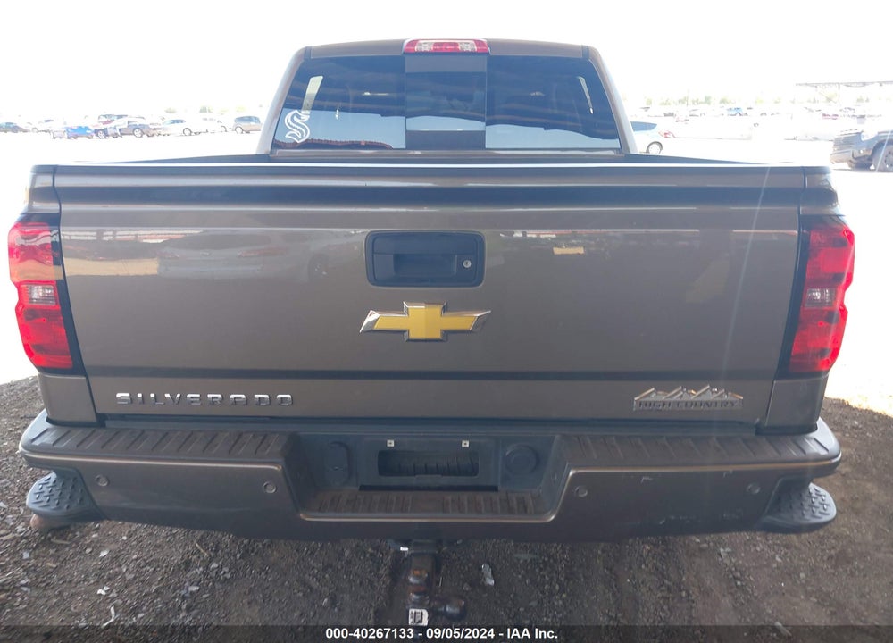 2014 CHEVROLET SILVERADO 1500 HIGH COUNTRY VIN: 3GCUKTEC5EG317890