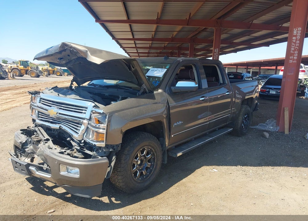 2014 CHEVROLET SILVERADO 1500 HIGH COUNTRY VIN: 3GCUKTEC5EG317890