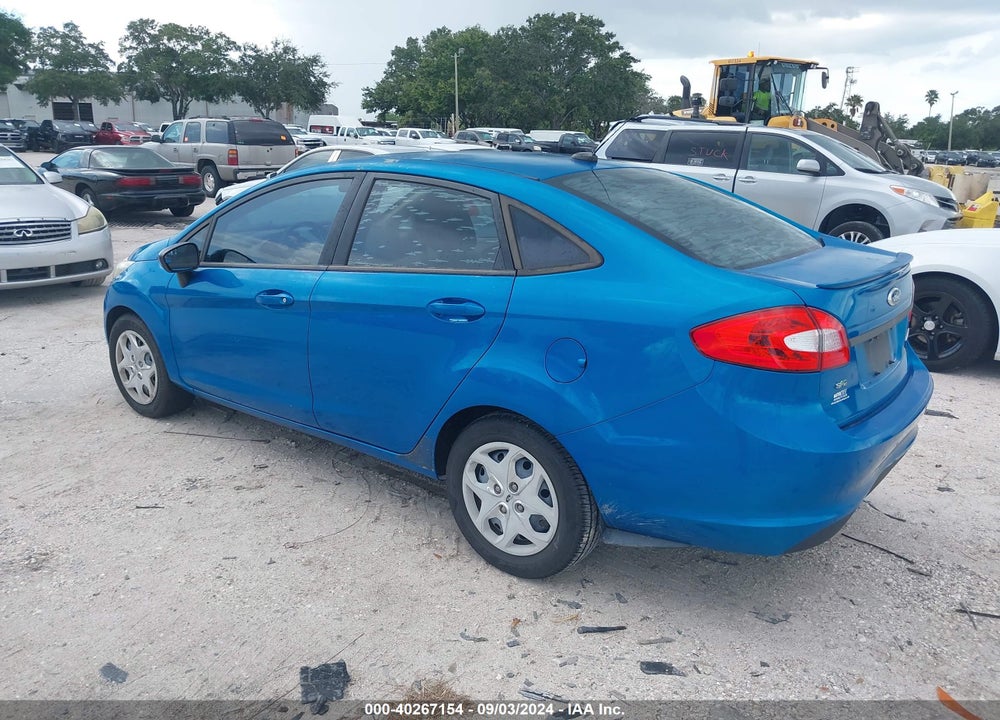 2012 FORD FIESTA SE VIN: 3FADP4BJ6CM156559