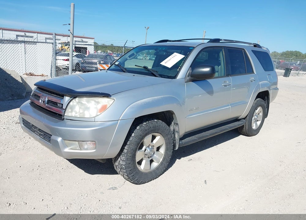 2005 TOYOTA 4RUNNER SR5 V8 VIN: JTEBT14R550046327