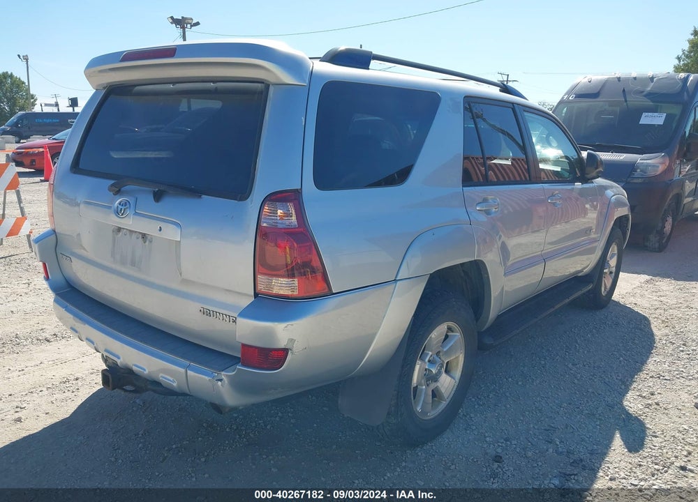 2005 TOYOTA 4RUNNER SR5 V8 VIN: JTEBT14R550046327