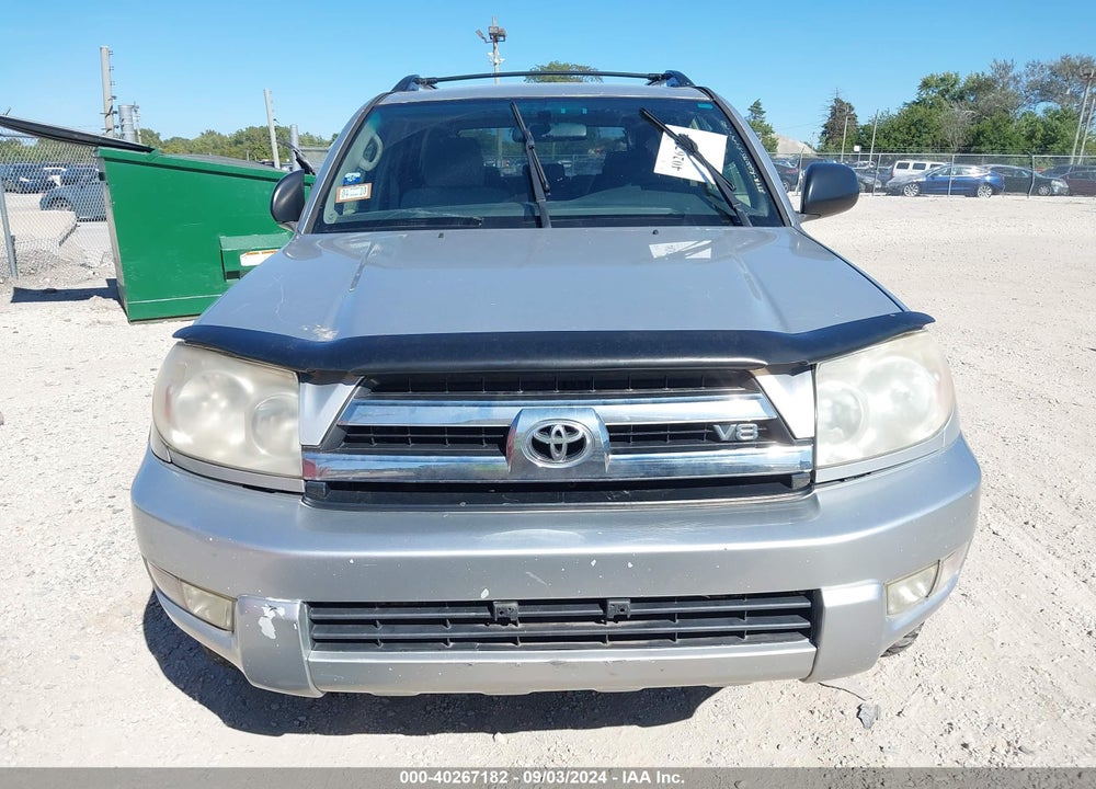 2005 TOYOTA 4RUNNER SR5 V8 VIN: JTEBT14R550046327