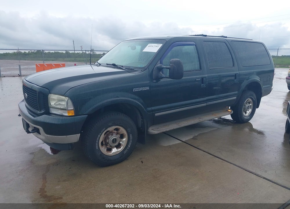 2003 FORD EXCURSION LIMITED VIN: 1FMSU43F93EA80132