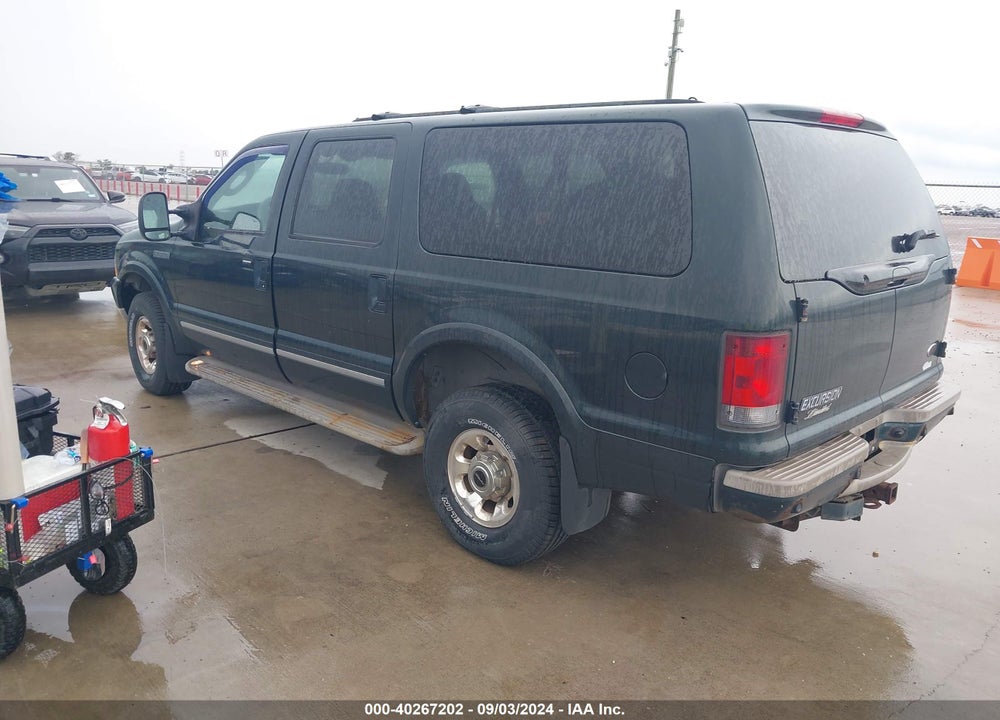 2003 FORD EXCURSION LIMITED VIN: 1FMSU43F93EA80132