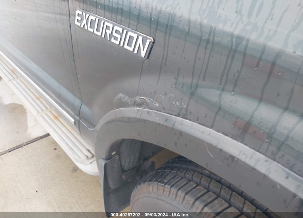 2003 FORD EXCURSION LIMITED VIN: 1FMSU43F93EA80132