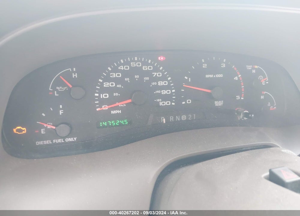 2003 FORD EXCURSION LIMITED VIN: 1FMSU43F93EA80132