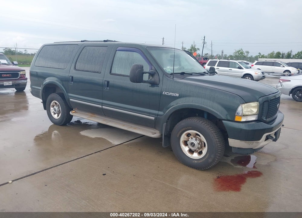 2003 FORD EXCURSION LIMITED VIN: 1FMSU43F93EA80132