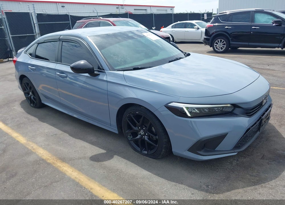 2022 HONDA CIVIC SPORT VIN: 2HGFE2F57NH514135