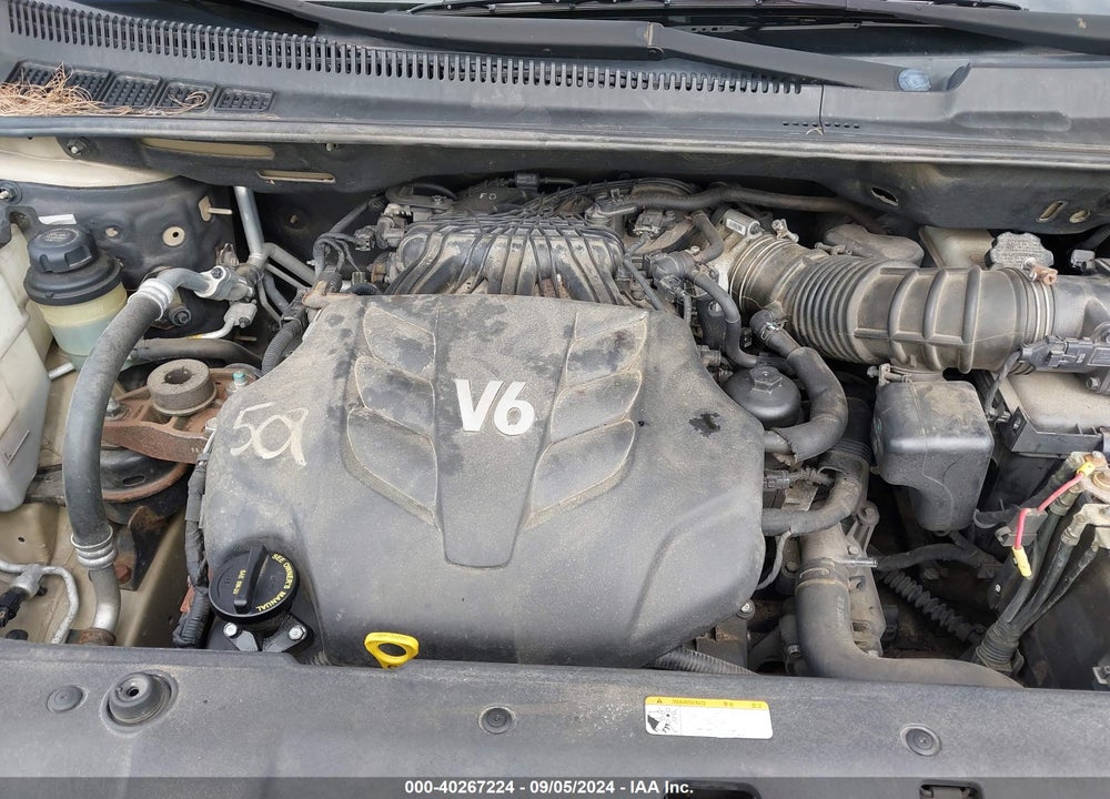 2011 KIA SEDONA LX VIN: KNDMG4C74B6405291