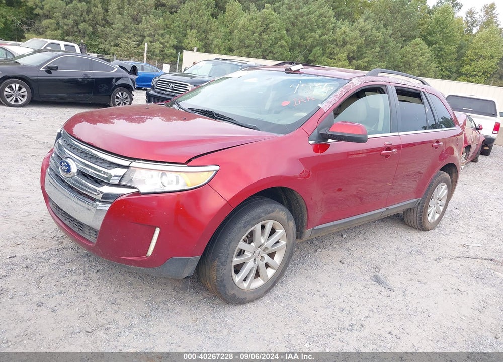 2014 FORD EDGE LIMITED VIN: 2FMDK3KCXEBB34536