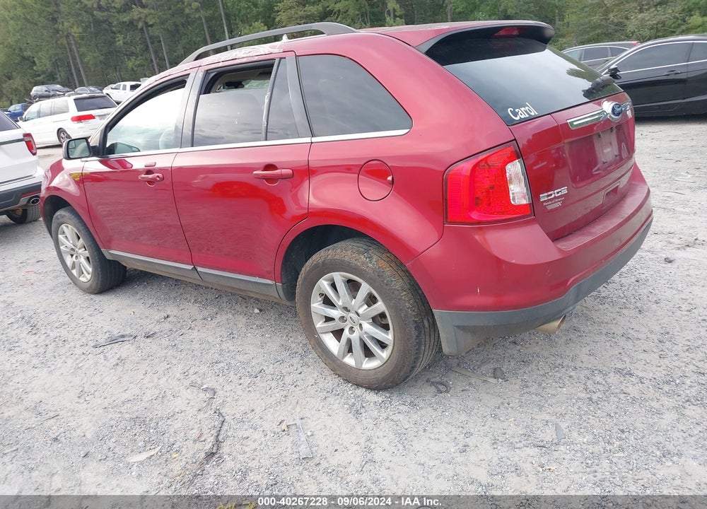 2014 FORD EDGE LIMITED VIN: 2FMDK3KCXEBB34536