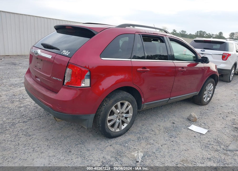 2014 FORD EDGE LIMITED VIN: 2FMDK3KCXEBB34536