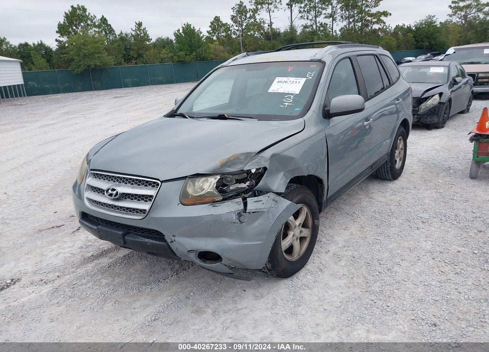 2007 HYUNDAI SANTA FE GLS VIN: 5NMSG13DX7H063917