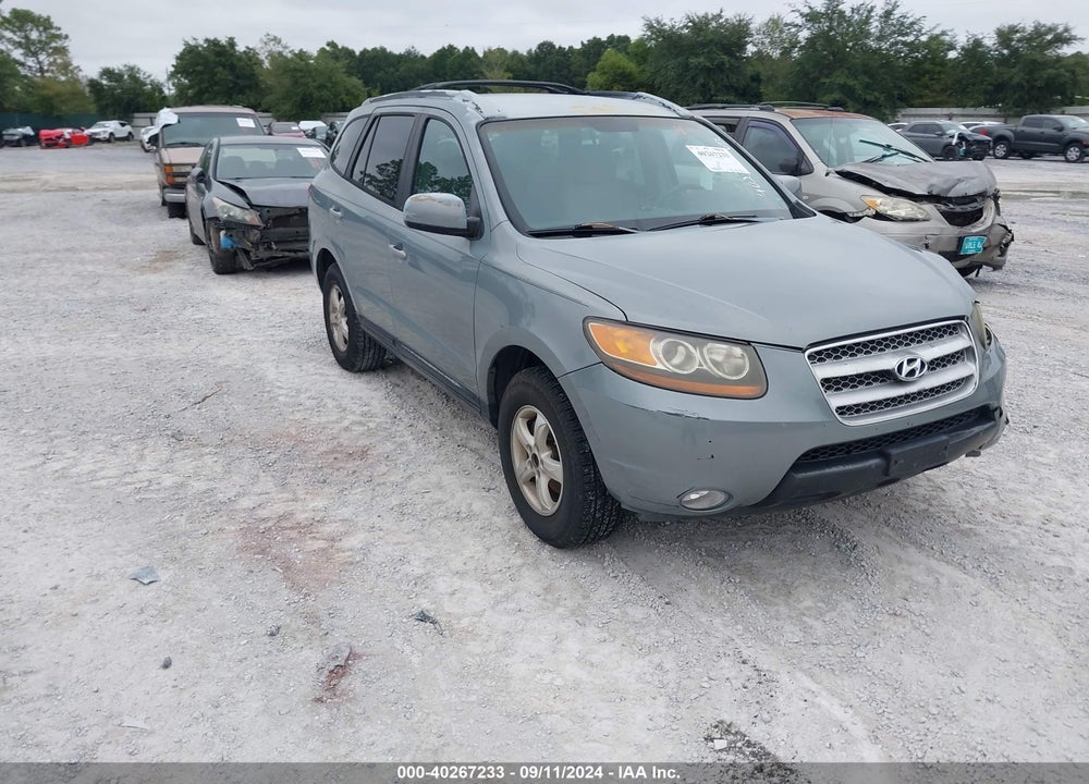 2007 HYUNDAI SANTA FE GLS VIN: 5NMSG13DX7H063917