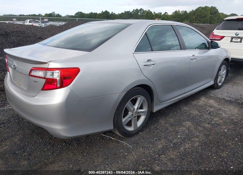 2013 TOYOTA CAMRY SE VIN: 4T1BF1FK8DU260629