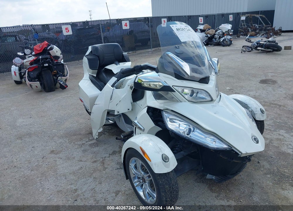 2012 CAN-AM SPYDER ROADSTER RT-LTD VIN: 2BXJBDC12CV002019