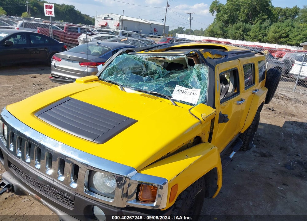 2006 HUMMER H3 SUV VIN: 5GTDN136868266040