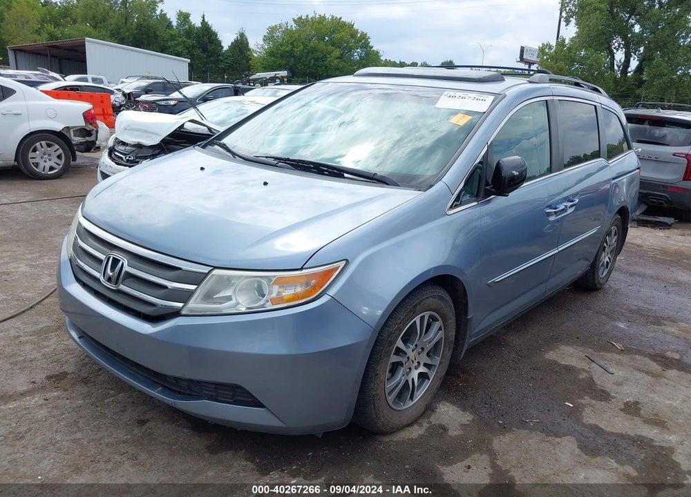 2011 HONDA ODYSSEY EX-L VIN: 5FNRL5H61BB007838