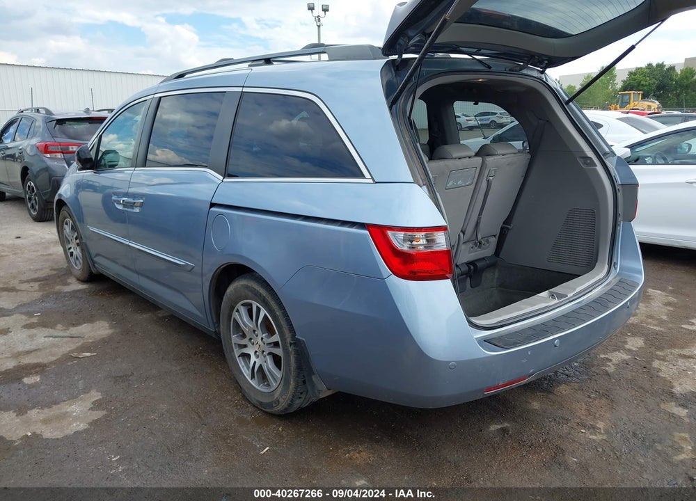 2011 HONDA ODYSSEY EX-L VIN: 5FNRL5H61BB007838