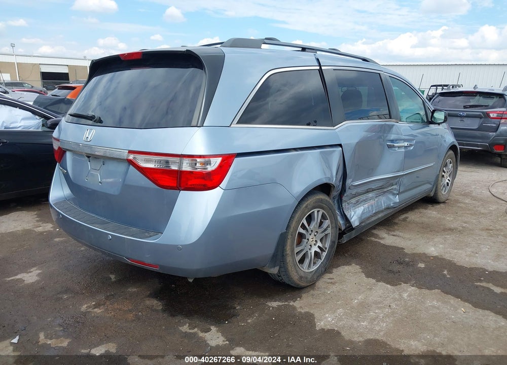 2011 HONDA ODYSSEY EX-L VIN: 5FNRL5H61BB007838