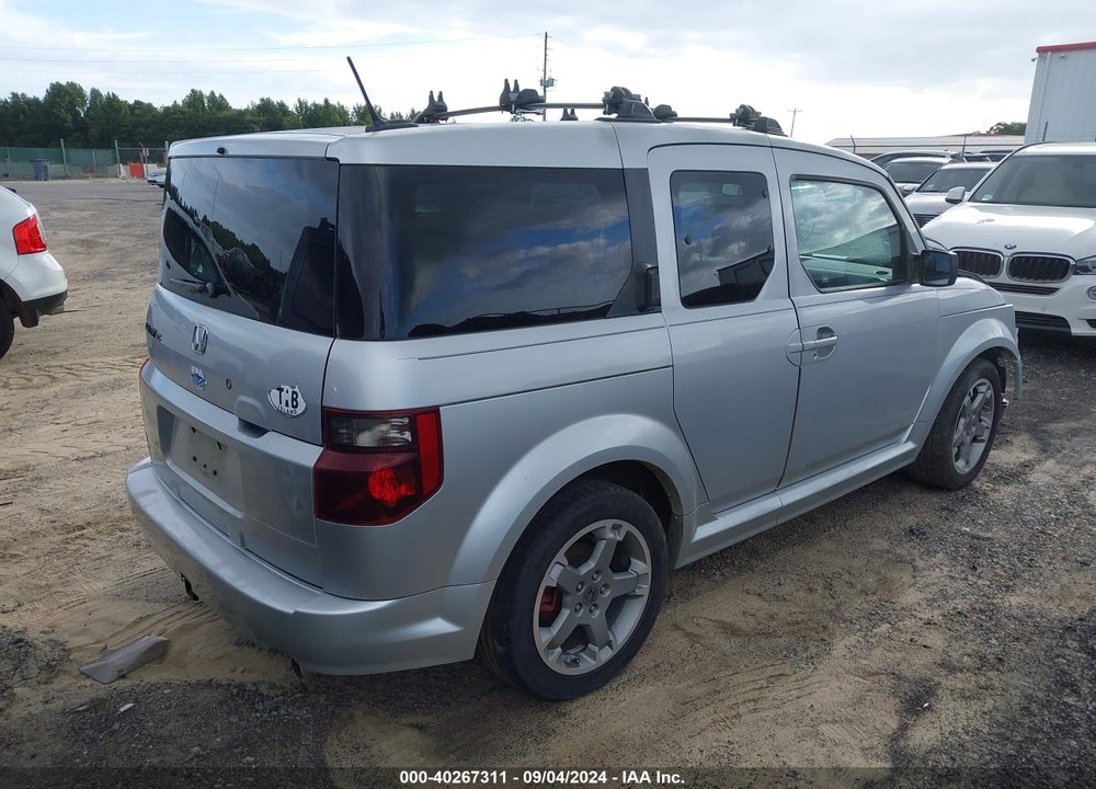 2007 HONDA ELEMENT SC VIN: 5J6YH18967L010958