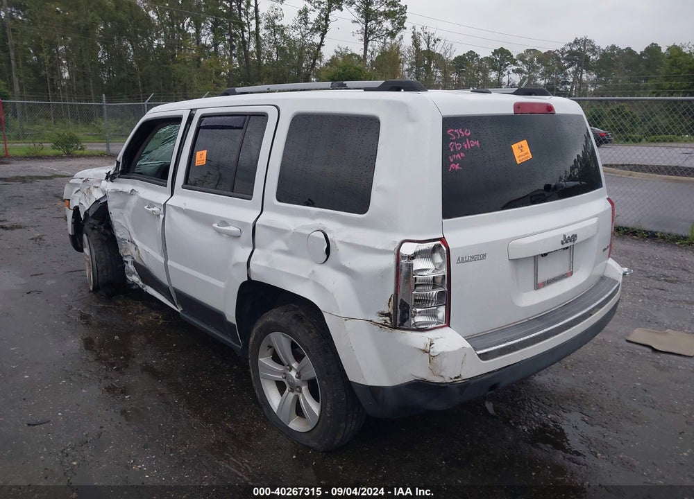 2015 JEEP PATRIOT LIMITED VIN: 1C4NJPCB3FD236037