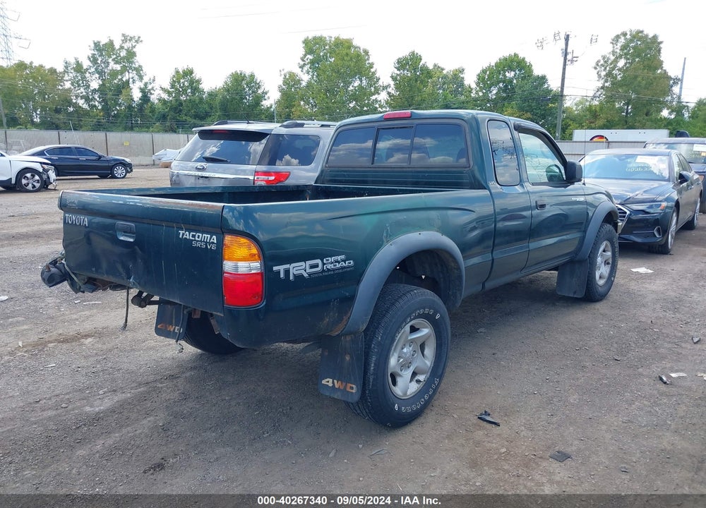 2004 TOYOTA TACOMA BASE V6 VIN: 5TEWN72N24Z345159