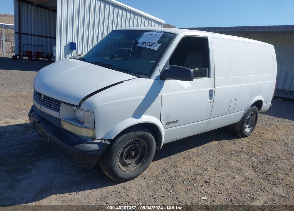 1995 CHEVROLET ASTRO VIN: 1GCDM19W6SB235089