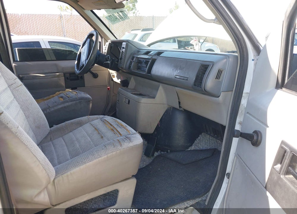 1995 CHEVROLET ASTRO VIN: 1GCDM19W6SB235089