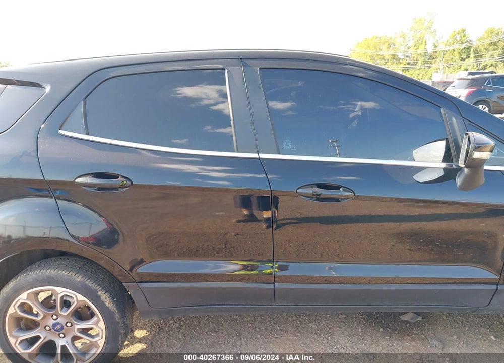 2022 FORD ECOSPORT TITANIUM VIN: MAJ6S3KL9NC473615
