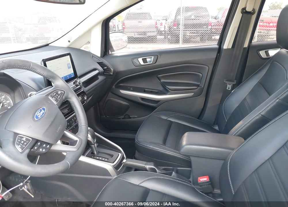 2022 FORD ECOSPORT TITANIUM VIN: MAJ6S3KL9NC473615