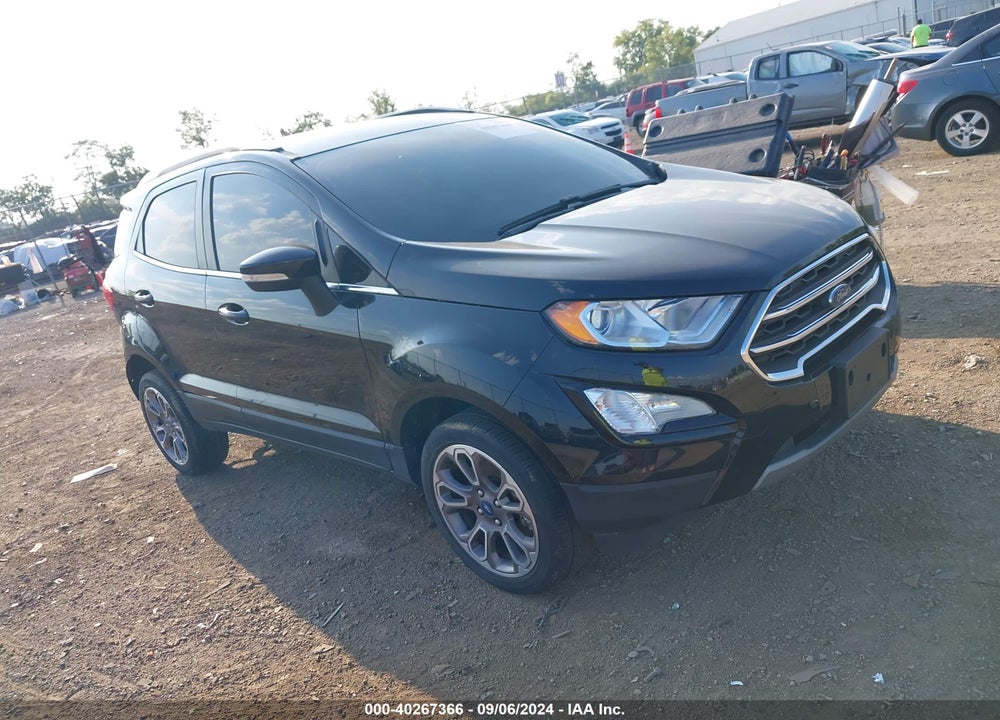 2022 FORD ECOSPORT TITANIUM VIN: MAJ6S3KL9NC473615